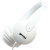CUFFIA GEMINI DJX-200W STEREO CON DRIVER DA 40 MM - 98 DB - 5-30.000 HZ - 32OHM - 120 GRAMMI - MINI JACK - COLORE BIANCO